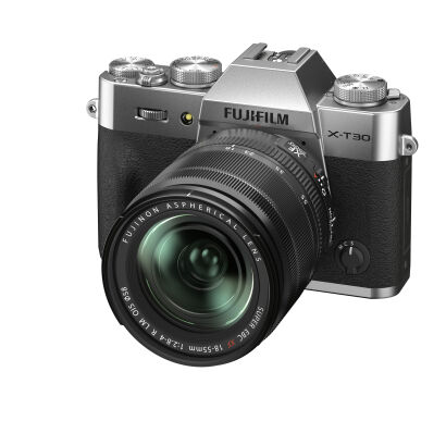 Fujifilm X-T30 II + XF 18-55 srebrny 