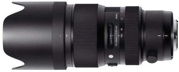 Sigma 50-100 mm f/1.8 Canon EF DC HSM ART + 3 LATA GW. + FILTR MARUMI FS PLUS 82 MM GRATIS - RATY 10x0%