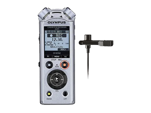 Olympus liniowy rejestrator dźwięku Olympus LS-P1 Lavalier KIT