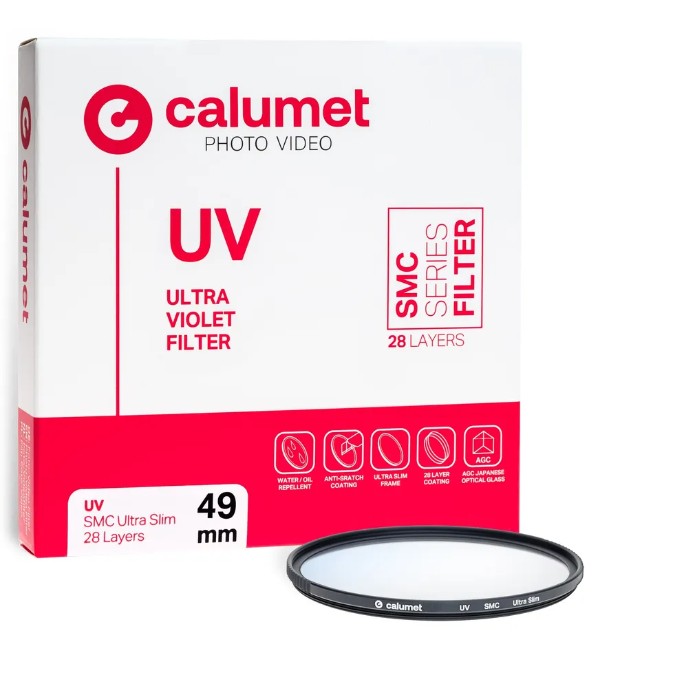 Calumet Filtr UV SMC 49 mm Ultra Slim 28 Layers