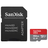 Karta Sandisk Ultra Android microSDXC 512 GB 150MB/s A1 Cl.10 UHS-I + ADAPTER