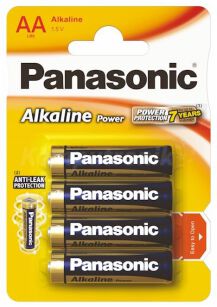 Panasonic baterie alkaiczne Lasting Energy AA LR6 - 4 sztuki