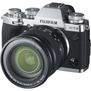 Fujifilm X-T3 + XF 16-80mm srebrny