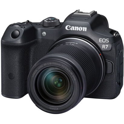 Aparat Canon EOS R7 + RF-S 18-150mm + Adapter EF-EOS R