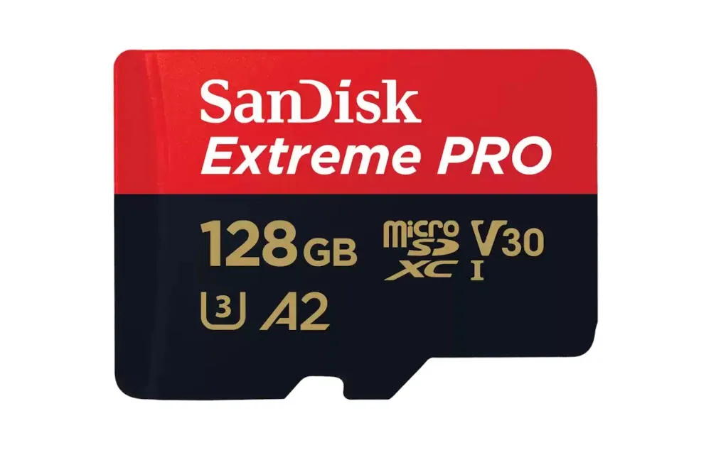 Karta Sandisk Extreme PRO microSDXC 128GB 200/90 MB/s A2 C10 V30 UHS-I U3