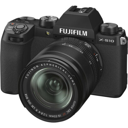 Fujifilm X-S10 + XF 18-55mm czarny