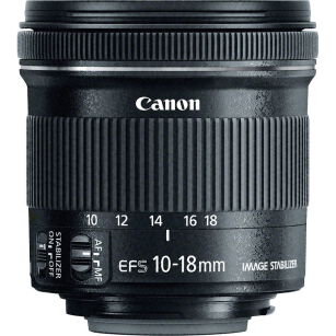 Canon EF-S 10-18 mm f/4.5-5.6 IS STM 