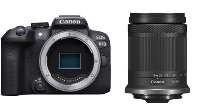 Aparat Canon EOS R10  + obiektyw RF-S 18-150mm F3.5-6.3 IS STM  + adapter mocowania EF-EOS R